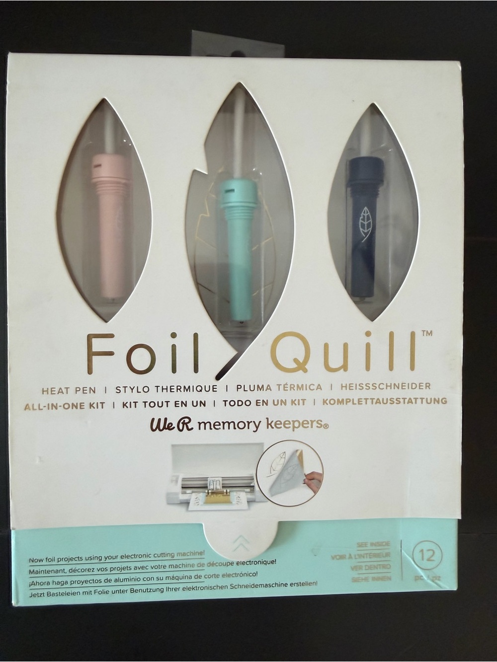 We R Memory Keepers Foil Quill All-in-One Kit Sealed Cricut Silhouette